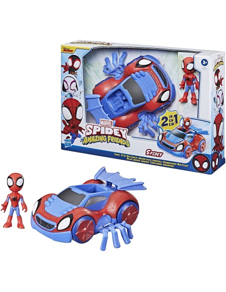 Spidey Veicolo Web Crawler con personaggio HASF1463/F1944 Hasbro | Futurartshop.com