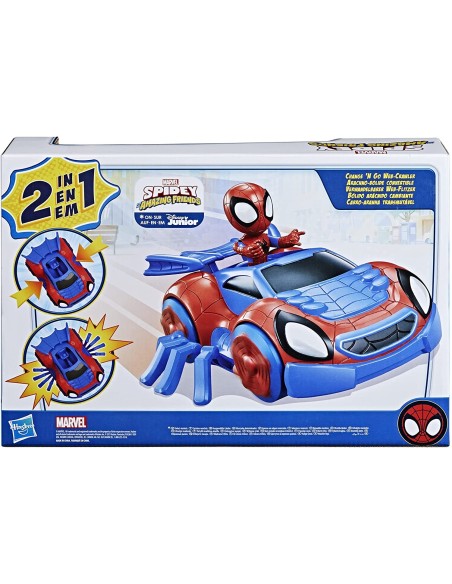 Spidey Veicolo Web Crawler con personaggio HASF1463/F1944 Hasbro | Futurartshop.com