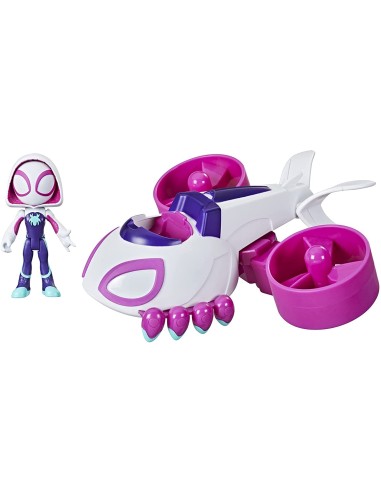 Spidey Ghost Copter con personaggio Ghost Spider HASF1463/F1946 Hasbro | Futurartshop.com