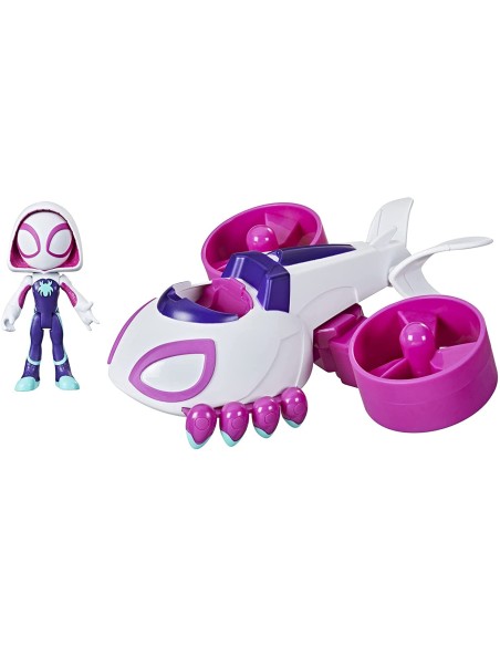 Spidey Ghost Copter with Ghost Spider character HASF1463/F1946 Hasbro | Futurartshop.com