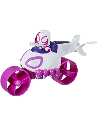 Spidey Ghost Copter con personaggio Ghost Spider HASF1463/F1946 Hasbro | Futurartshop.com