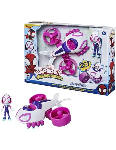 Spidey Ghost Copter with Ghost Spider character HASF1463/F1946 Hasbro | Futurartshop.com