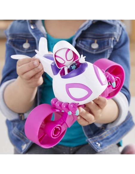 Spidey Ghost Copter with Ghost Spider character HASF1463/F1946 Hasbro | Futurartshop.com