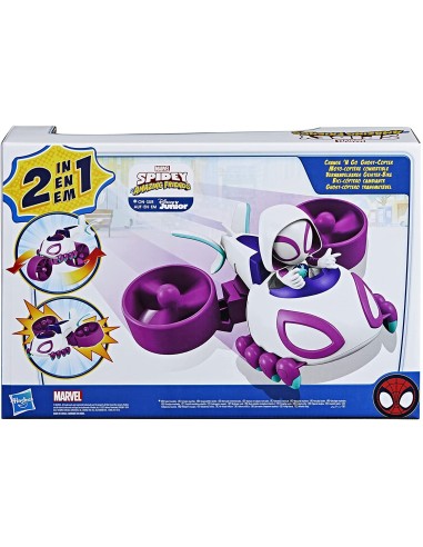 Spidey Ghost Copter con personaggio Ghost Spider HASF1463/F1946 Hasbro | Futurartshop.com