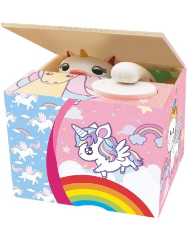 Salvadanaio Unicorno afferra monete TOTXL1628 i-total | Futurartshop.com