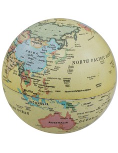 Mappamondo rotante color sabbia TOTCM3315 i-total | Futurartshop.com