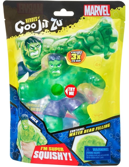 Goo JIT Zu-Hulk super elastic 13cm GRAGJT04000-4 Grandi giochi | Futurartshop.com