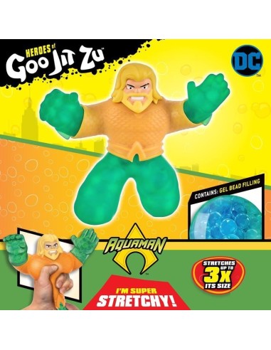 Goo Jit Zu - Aquaman Super elastico 13 cm GRAGJT22000-4 Grandi giochi | Futurartshop.com