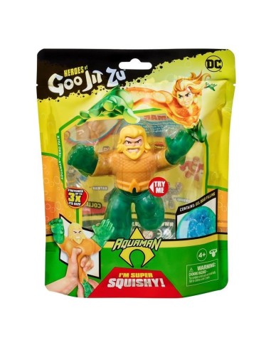 Goo Jit Zu - Aquaman Super elastico 13 cm GRAGJT22000-4 Grandi giochi | Futurartshop.com