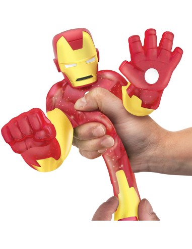 Goo Jit Zu - Iron Man super elastic 13cm GRAGJT04000-2 Grandi giochi | Futurartshop.com