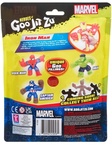Goo Jit Zu - Iron Man super elastic 13cm GRAGJT04000-2 Grandi giochi | Futurartshop.com
