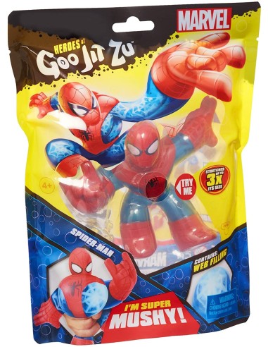 Goo Jit Zu - Spider-Man super elastico 13 cm GRAGJT04000-3 Grandi giochi | Futurartshop.com