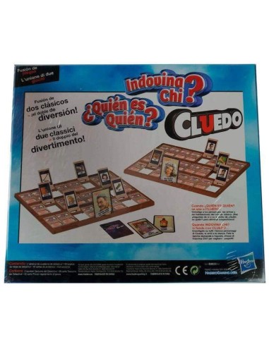 Board game-Guess Who and Cluedo 2 in 1 MAGE8833 Hasbro | Futurartshop.com