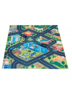 Carpet with map and vehicles - 4 models GLO36960 Globo | Futurartshop.com 2
