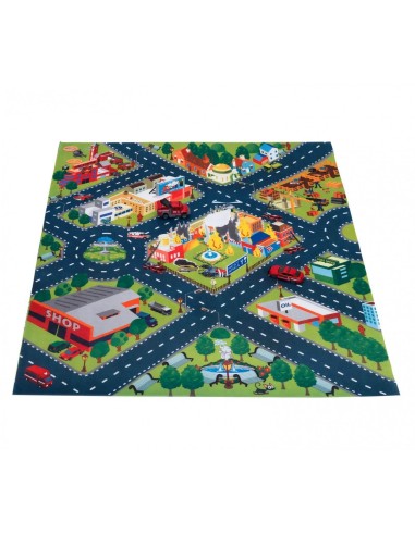 Tappeto con mappa e Veicoli - 4 modelli GLO36960 Globo | Futurartshop.com