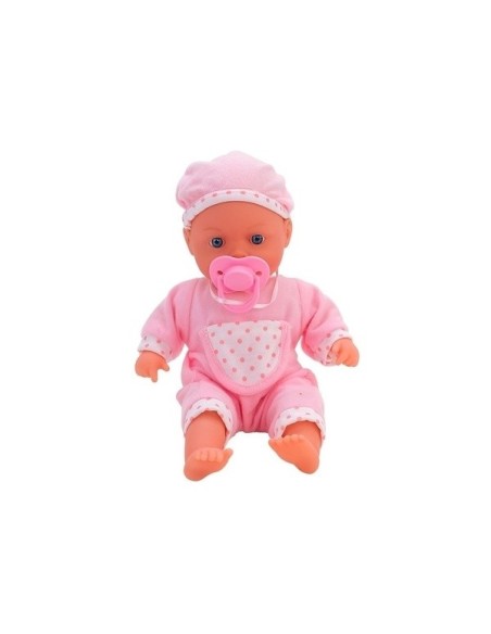 Interactive Roby doll with pacifier - 2 colors GLO39072 Globo | Futurartshop.com