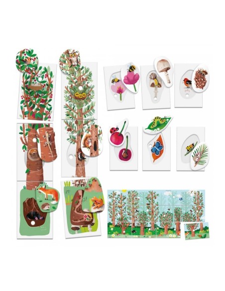 Gioco Educativo - Flashcards My First Nature montessori HEAMU27842 Headu | Futurartshop.com