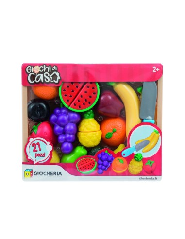 House games-Fruit Box 21 pieces GIOGGI190082 Giochi Preziosi | Futurartshop.com