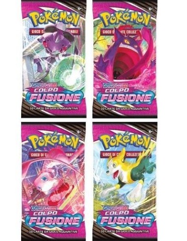 Pokémon-sword and Shield blow Fusion 10-card pack GAM60183 Futurart | Futurartshop.com