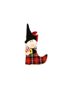 Befana stocking with Befana 3D applied DUEBOC738 Futurart | Futurartshop.com 2
