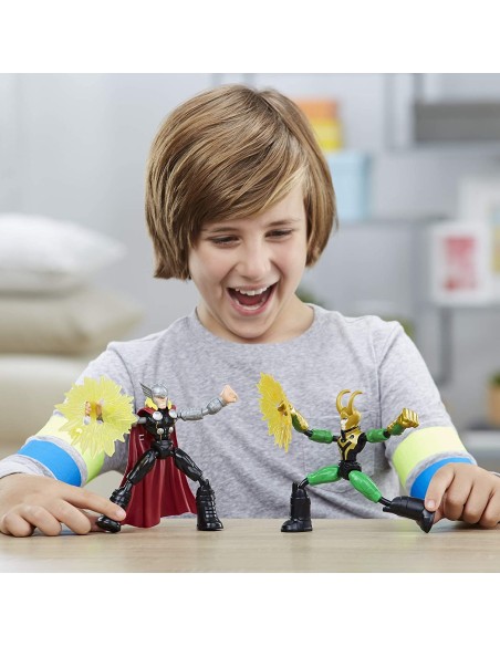 Avengers Thor vs Loki bend and fle personaggi HASF02455L00 Hasbro | Futurartshop.com