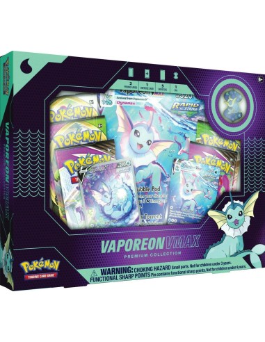 Pokémon - Collezione premium Vaporeon Vmax GAMPK60193-2 Futurart | Futurartshop.com