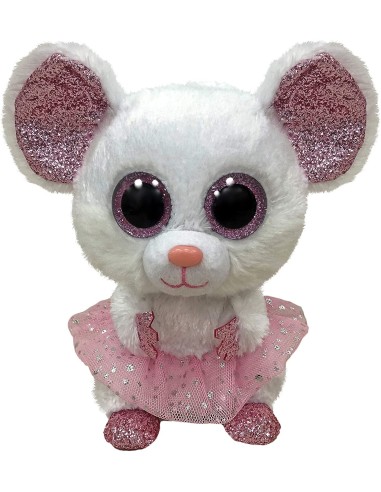 Peluche Topolina Nina - beanie boos 28 cm CRAT36488 Ty | Futurartshop.com