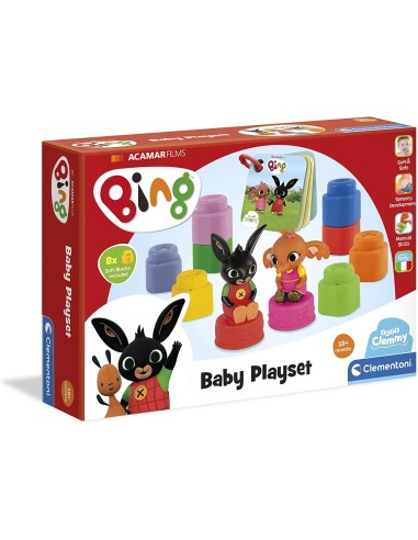 Bing playset baby con 8 pezzi CLE17693 Clementoni | Futurartshop.com