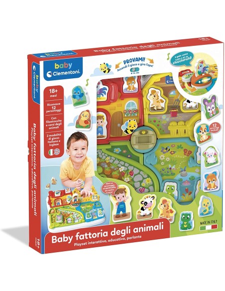 Baby Fattoria degli Animali - Gioco elettronico CLE17671 Clementoni | Futurartshop.com