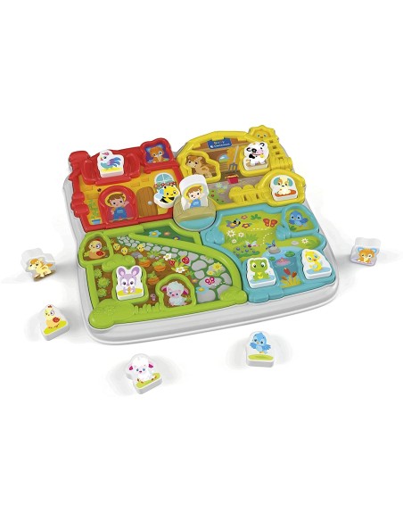 Baby Animal Farm-electronic game CLE17671 Clementoni | Futurartshop.com