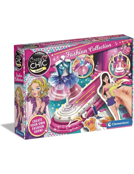 Crazy Chic Fashion Collection - Set crea i vestiti CLE18666 Clementoni | Futurartshop.com