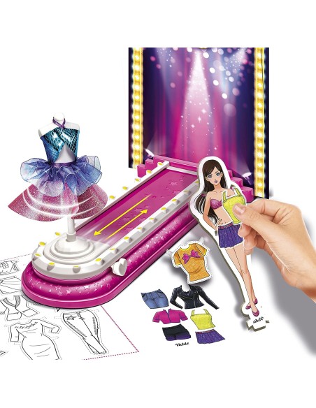 Crazy Chic Fashion Collection-set create clothes CLE18666 Clementoni | Futurartshop.com