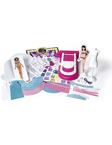 Crazy Chic Fashion Collection-set create clothes CLE18666 Clementoni | Futurartshop.com