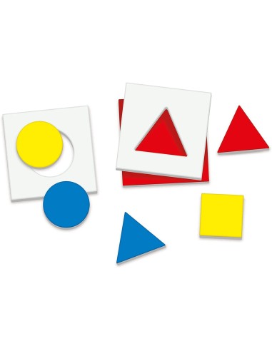 Educational game-shapes and colors Montessori method CLE16266 Clementoni | Futurartshop.com