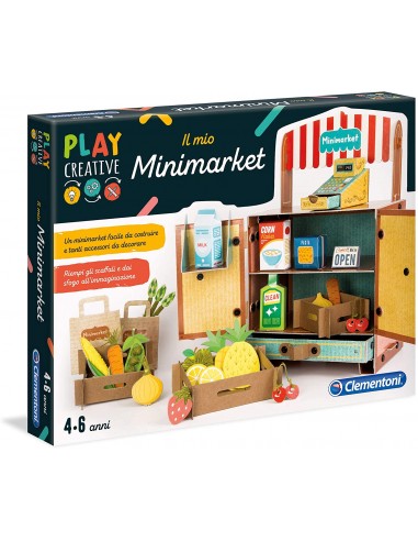 Play Creative - Il Mio Minimarket CLE18538 Clementoni-Futurartshop.com