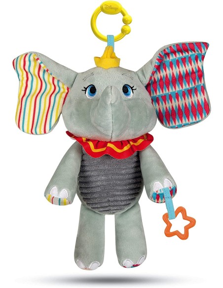 Peluche Dumbo Prime attività baby CLE17297 Clementoni | Futurartshop.com