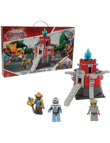 Gormiti - La Torre degli Elementi con 3 personaggi GIOGRB02000 Giochi Preziosi | Futurartshop.com