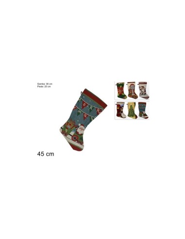 Christmas stocking embroidery 6 patterns DUE17494/N Futurart | Futurartshop.com