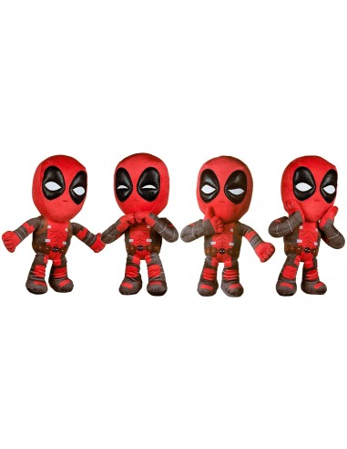 Peluche Deadpool 30 cm - 4 modelli PTS8044 Futurart | Futurartshop.com