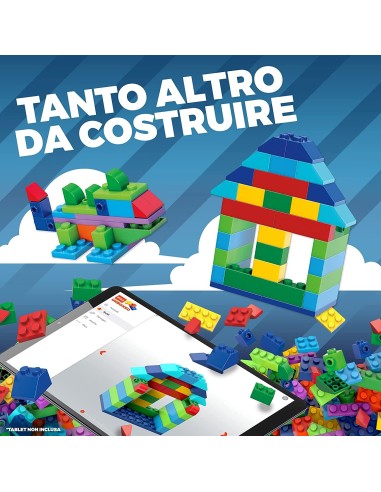 Mega Construx large - Tubo Costruzioni con 220 pezzi MATGVM51 Mattel | Futurartshop.com