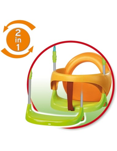 Altalena in metallo 2 in 1 2022051956271 Smoby | Futurartshop.com
