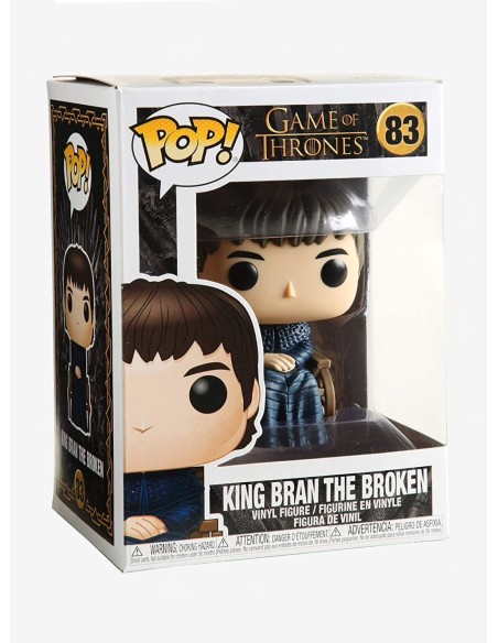 Pop Game of Thrones - Re Bran lo spezzato 83 Bran the broken DIN45429 Funko | Futurartshop.com