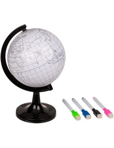 Mappamondo da colorare 22 cm con 4 pennarelli inclusi OTB29/3761 Out of The Blue | Futurartshop.com 2