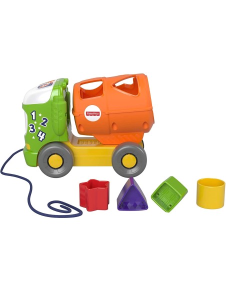 Fisher-Price pickup truck looks for shapes 123 TOYGFY39 Mattel | Futurartshop.com