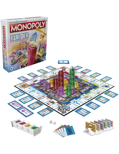 Monopoly Builder HASF16961031 Hasbro | Futurartshop.com