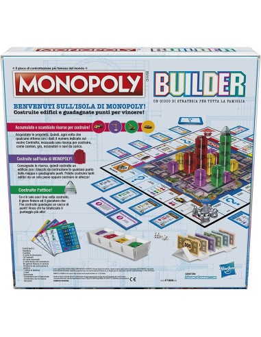 Monopoly Builder HASF16961031 Hasbro | Futurartshop.com