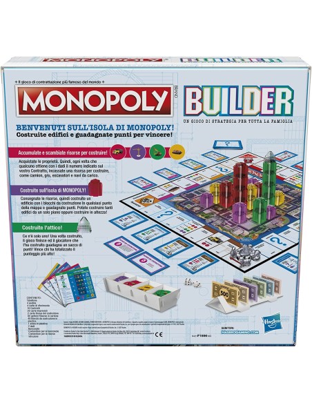 Monopoly Builder HASF16961031 Hasbro | Futurartshop.com