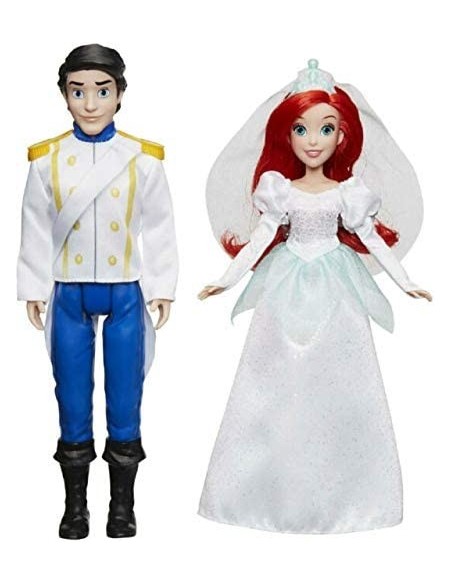 Disne matrimonio Princess Ariel wedding with Prince GEFE2712 Hasbro | Futurartshop.com