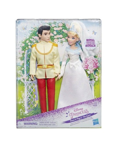 Disney matrimonio Principessa Cenerentola con principe GEFE2736 Hasbro | Futurartshop.com