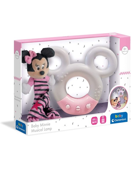 Disney Baby Minnie lampada musicale CLE17396 Clementoni | Futurartshop.com